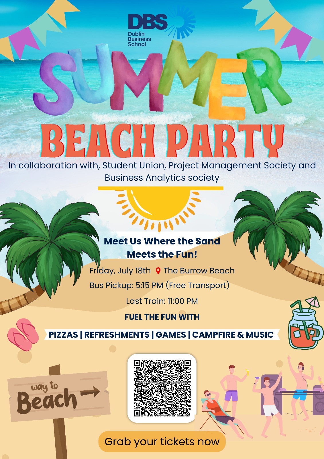 18 July Summer Beach Party