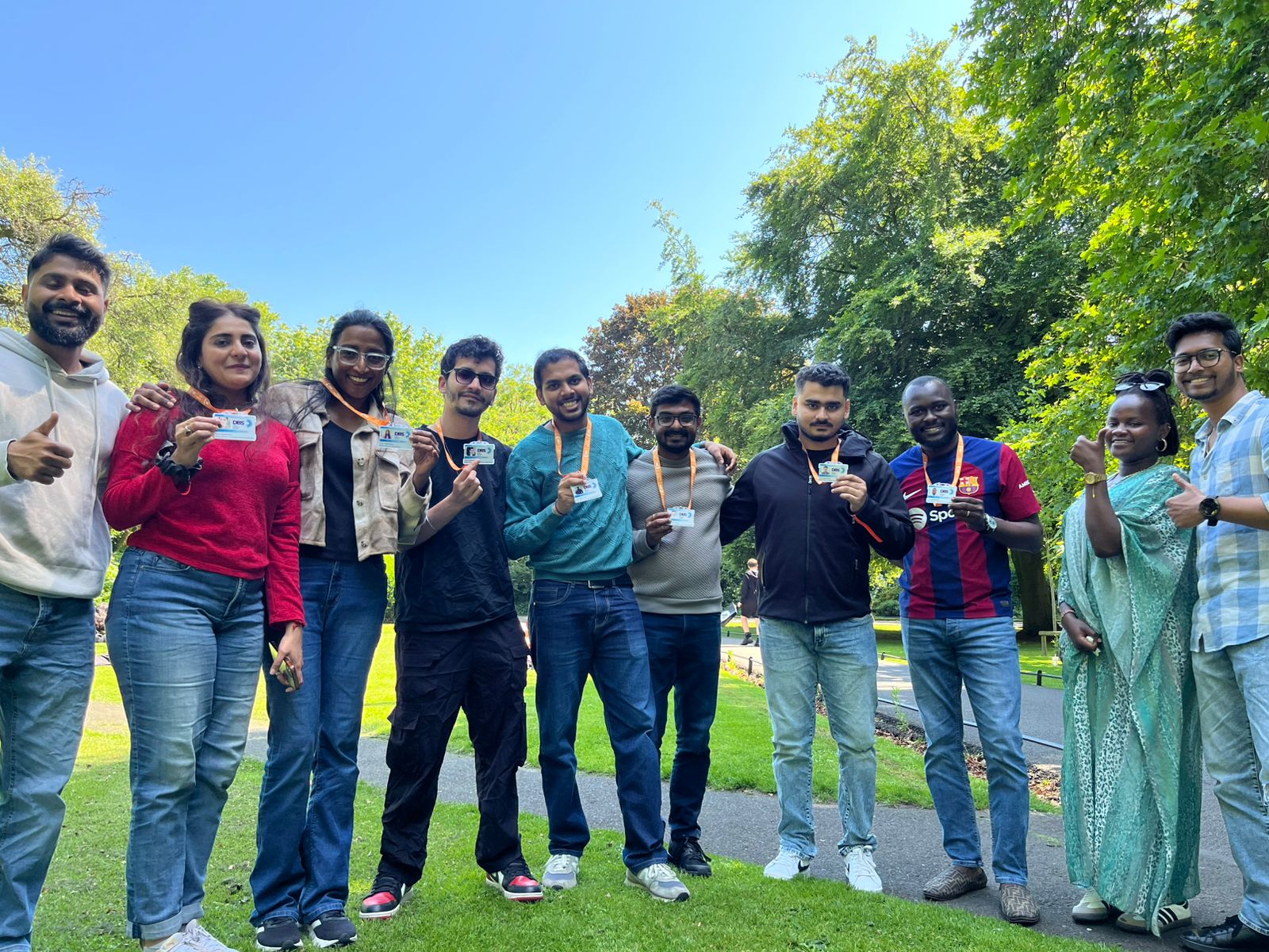 19 June Lanyard Distribution