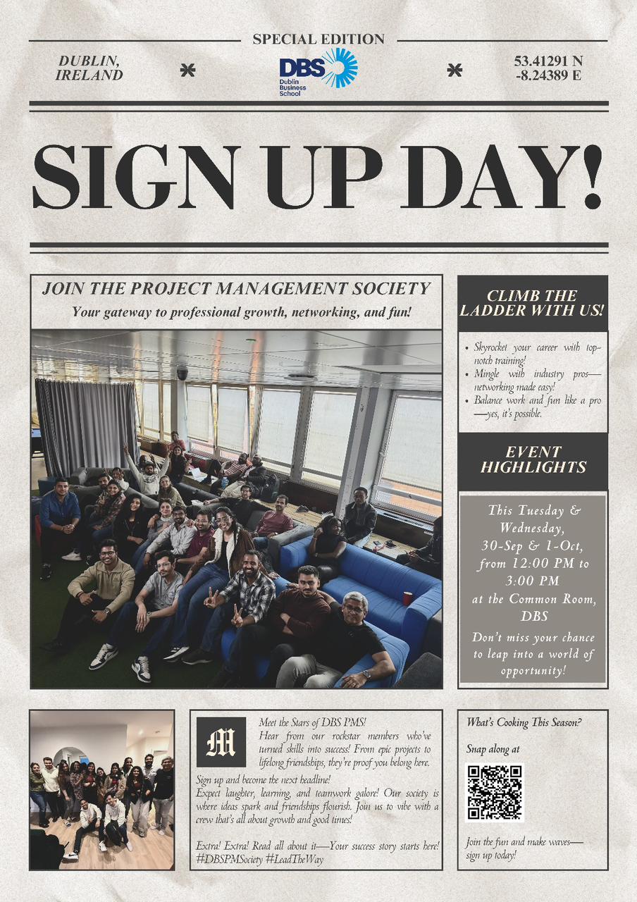 30 Sept & 1 Oct Signup Day